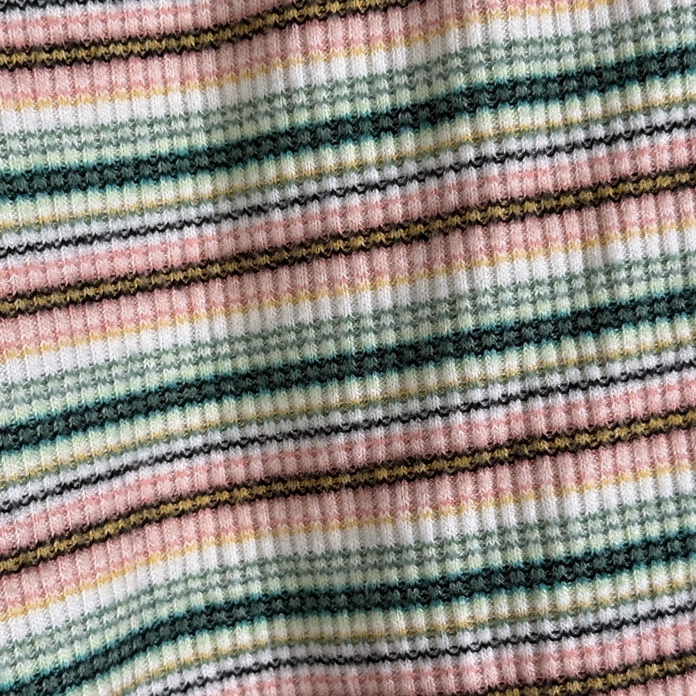 O'Neill Striped Surfer Beach Stretchy Knit Shorts Womens Sz M - Picture 3 of 5
